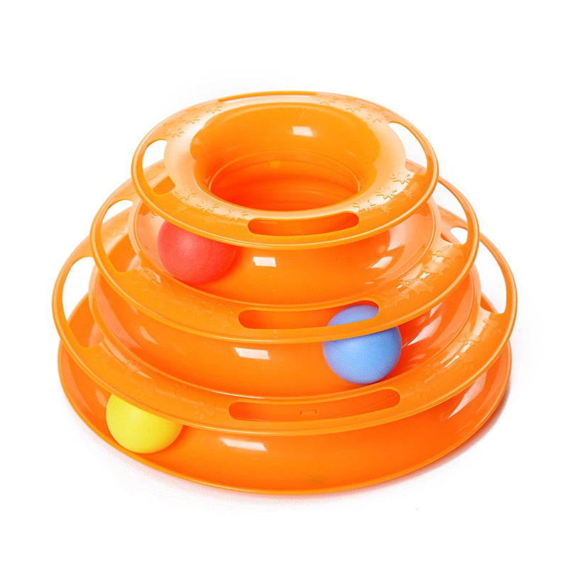 Tower of Tracks Cat Toy - SweetyPaw