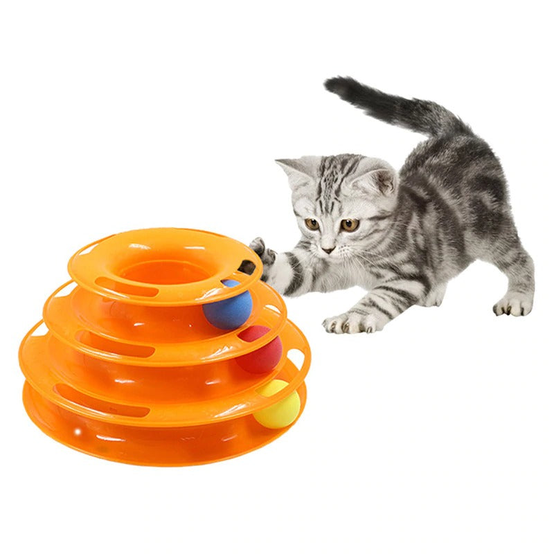 Tower of Tracks Cat Toy - SweetyPaw